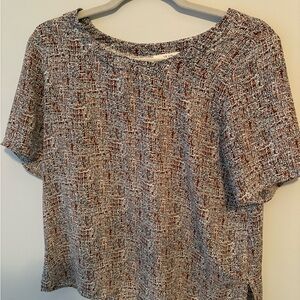 Women's Multicolor Patterned Top